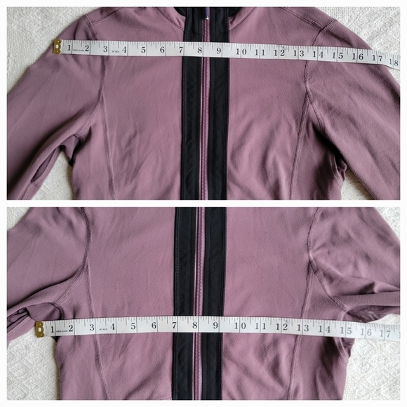 Lululemon Athletic Sports Running Zip Up Long Sleeve Sweater/Jacket - Picture 9 of 11
